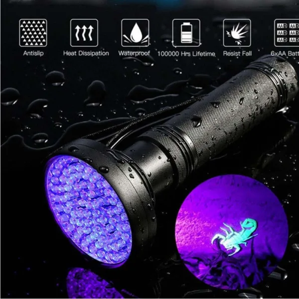 uv black light flashlight