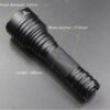 Best quality 365nm uv torch with ZWB2 filter