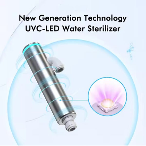 Best uv light for water purification UVC LED water sterilizer 15LPM