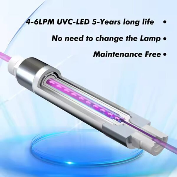 Best uv water purifier LED UVC water sterilizer 4LPM