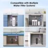 Best uv light for well water system LED Ultraviolet Light Water Sterilizers 1LPM