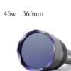 strongest power 365 nm uv light led torch lamp