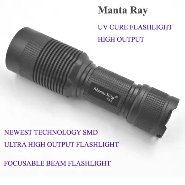 Best 365nm uv light led flashlight with ZWB2 filter