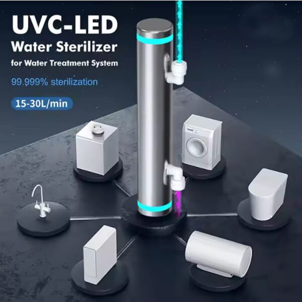 Best uv filter for water LED UVC water sterilizer 30LPM