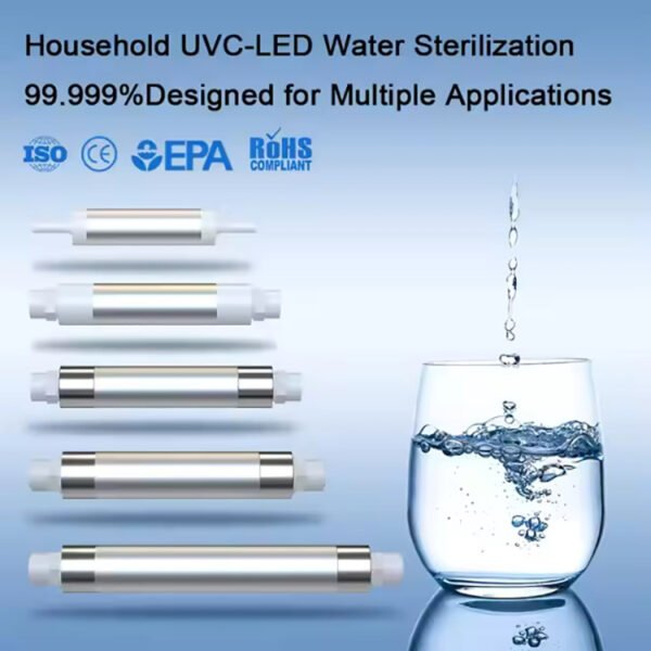 Best uv light water filter LED UVC water sterilizer 15LPM