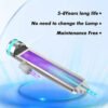 Best uv light for well water system LED Ultraviolet Light Water Sterilizers 1LPM
