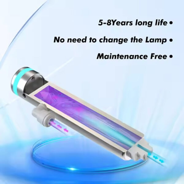 Best uv light for well water system LED Ultraviolet Light Water Sterilizers 1LPM