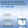 Best uv water filter system UVC led for water desinfection 1.5LPM