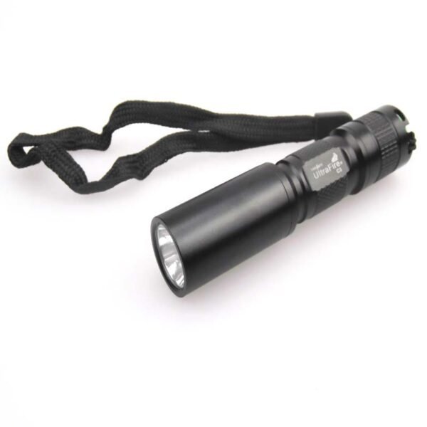 best mini uv and blacklight 365nm 3W ultraviolet led flashlight