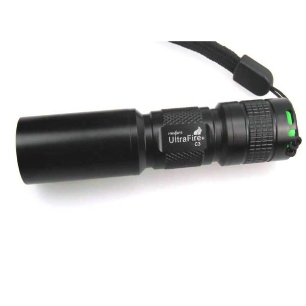 best mini uv and blacklight 365nm 3W ultraviolet led flashlight