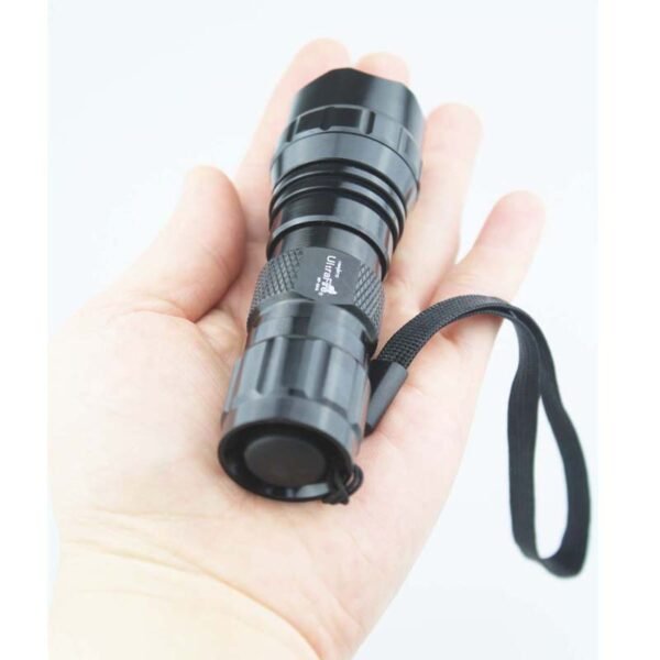 best quality black uv lamp 395nm led flashlight