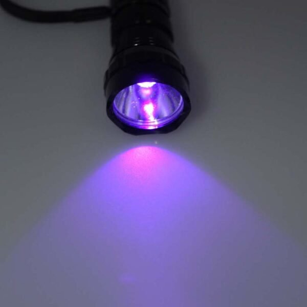 best quality black uv lamp 395nm led flashlight