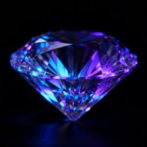 Diamonds Under UV Light