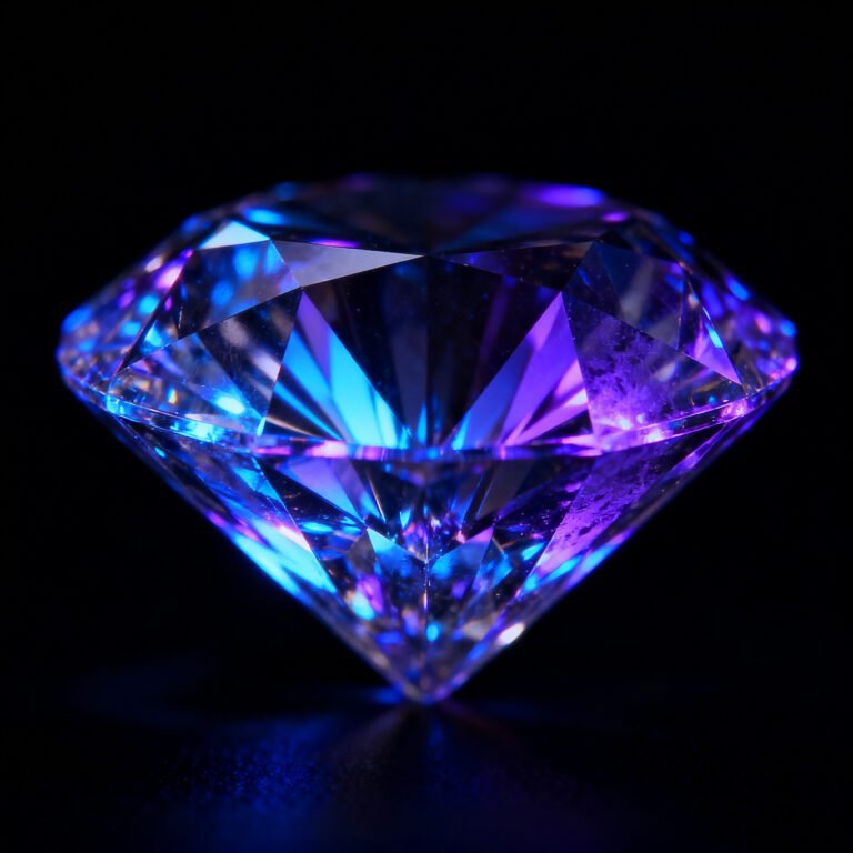 Diamonds Under UV Light