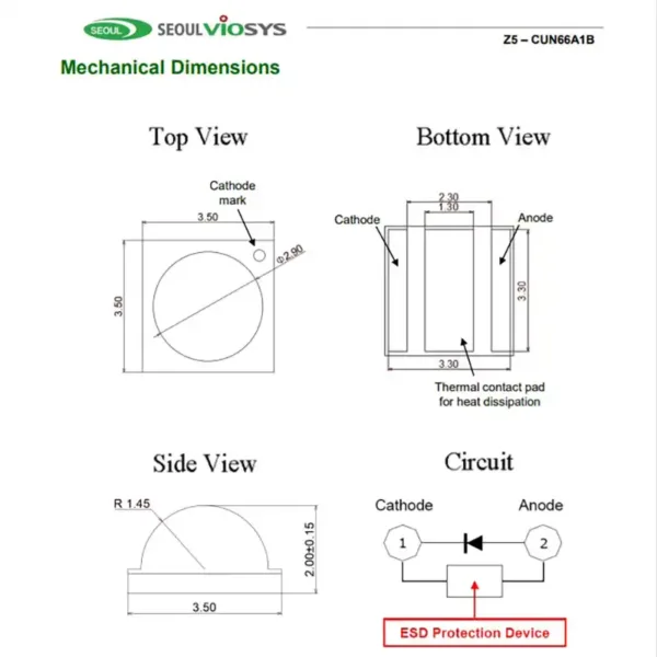 uv light diode