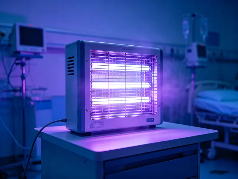 UV light used for air purification and sterilization