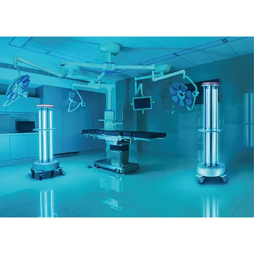 UV light used for surface and equipment sterilization