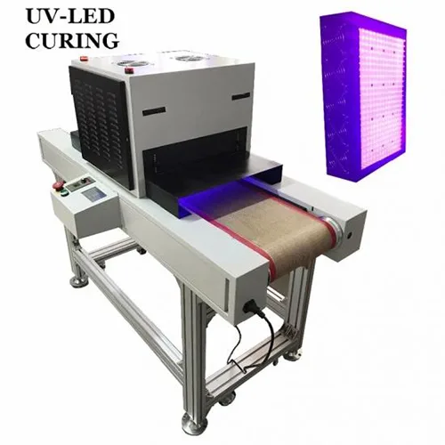 UV light used in industrial curing process
