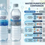 What's the Difference Between Purified Water and Distilled Water