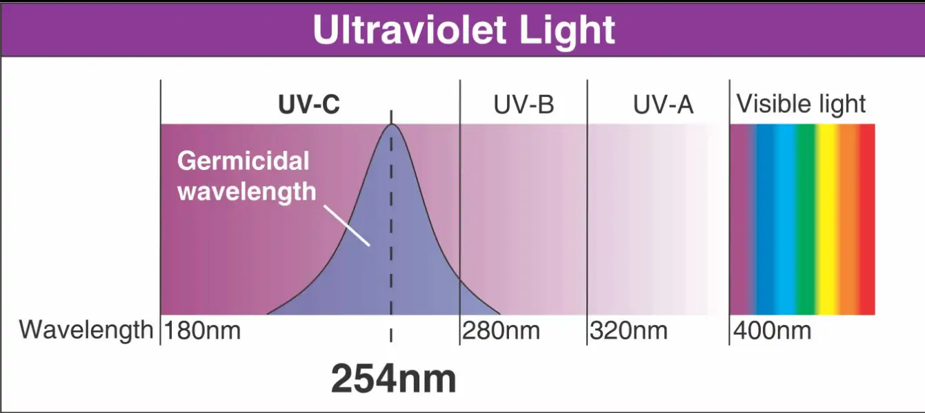 uv light spectrum