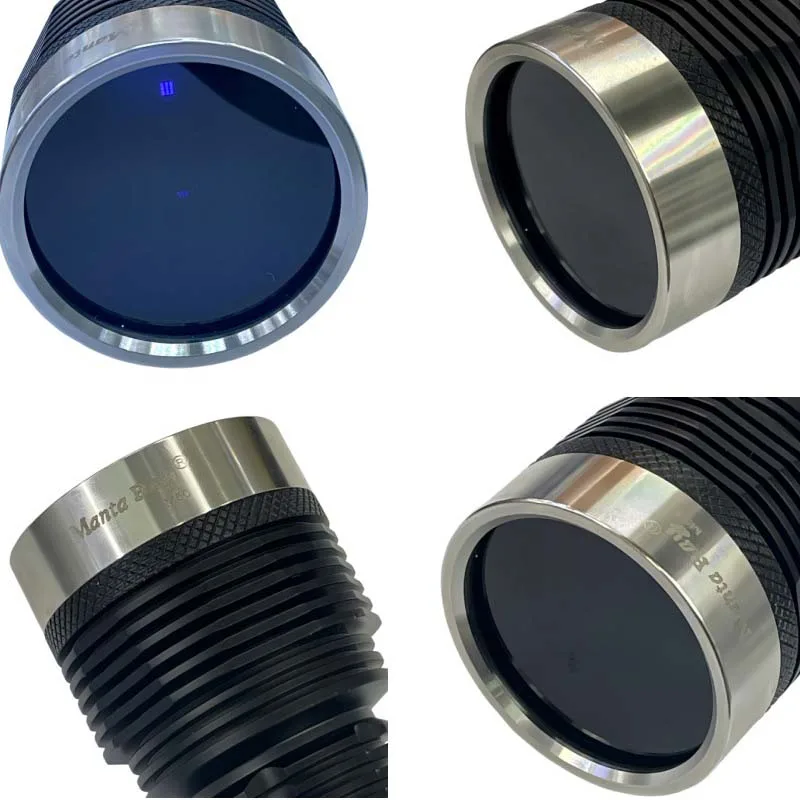 15W shortwave UVC LED flashlight front view