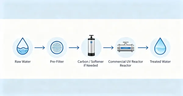 Commercial UV Water Treatment Systems