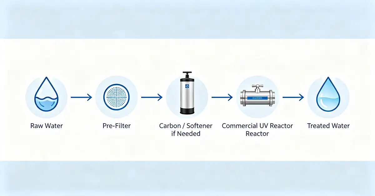 Commercial UV Water Treatment Systems